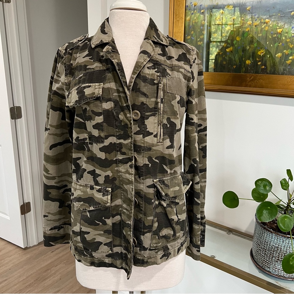 J. Crew military style cotton jacket